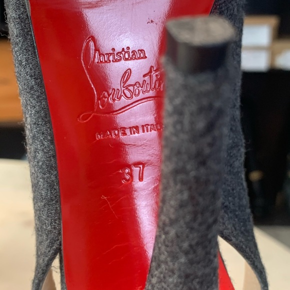 CHRISTIAN LOUBOUTIN Very Privè slingbacks heels - Picture 9 of 10